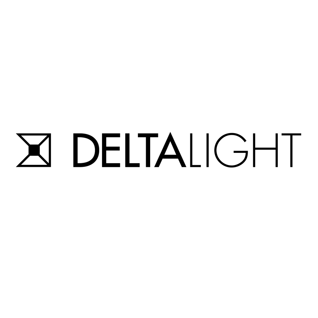 Delta Light Logo Quadrat. (LOGO ZWART_DeltaLight_Quadrat)